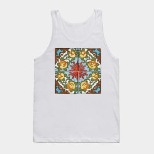 Talavera Golden Roses Tank Top